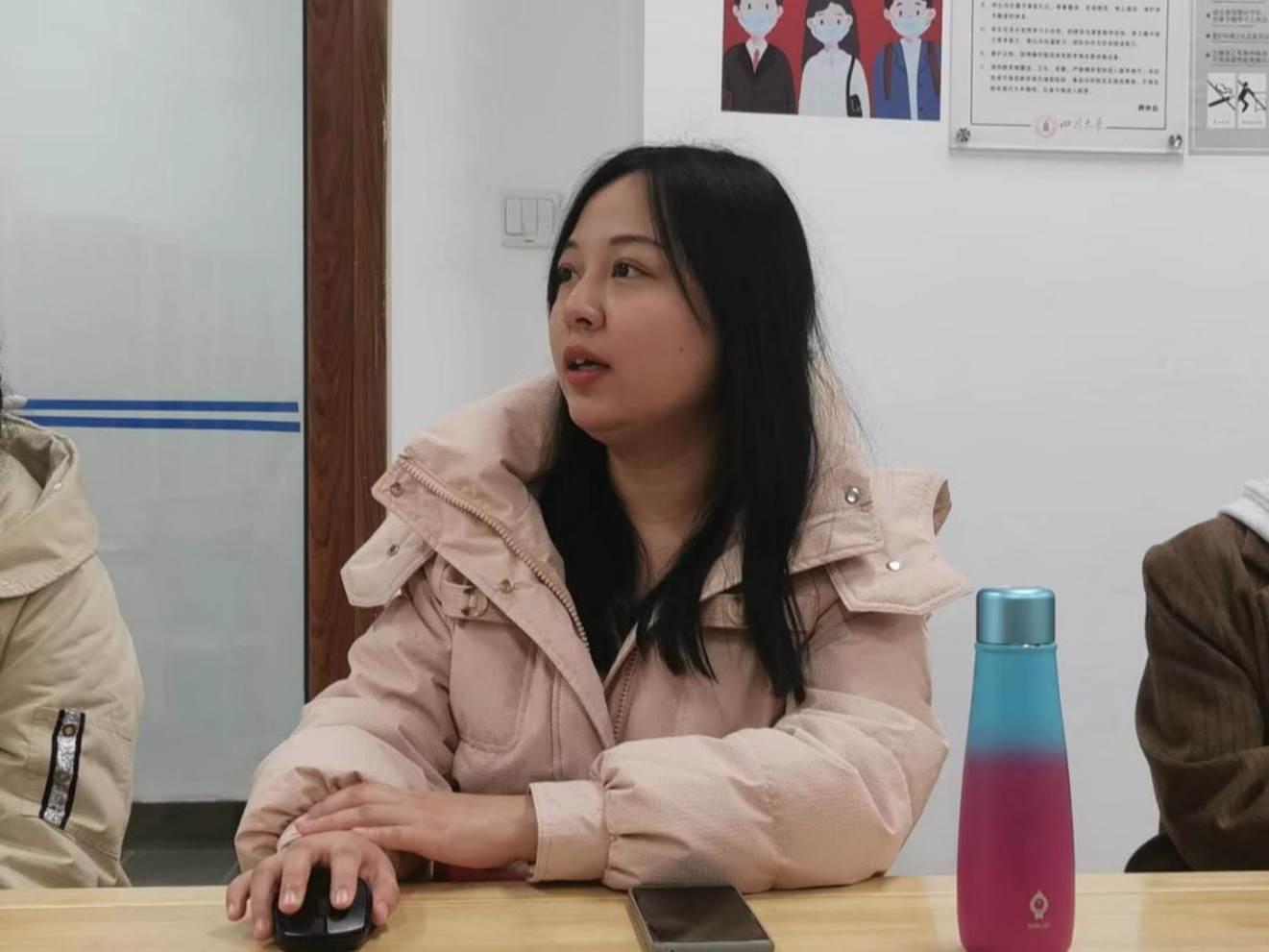 澳门网投官方网站王熙央同学做专题分享